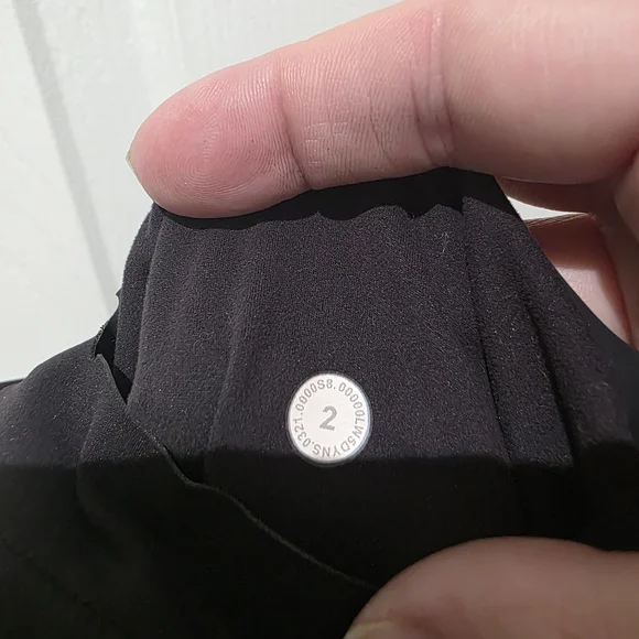 Lululemon Base Pace High-Rise Tight 28" Black Size 2 - Picture 8 of 8